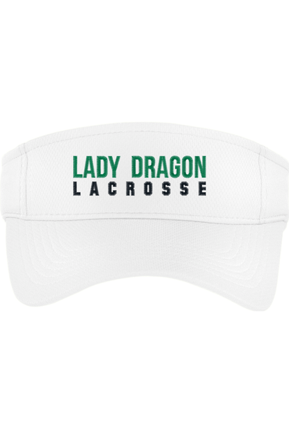 Lady Dragon LC Embroidered Visor Signature Lacrosse