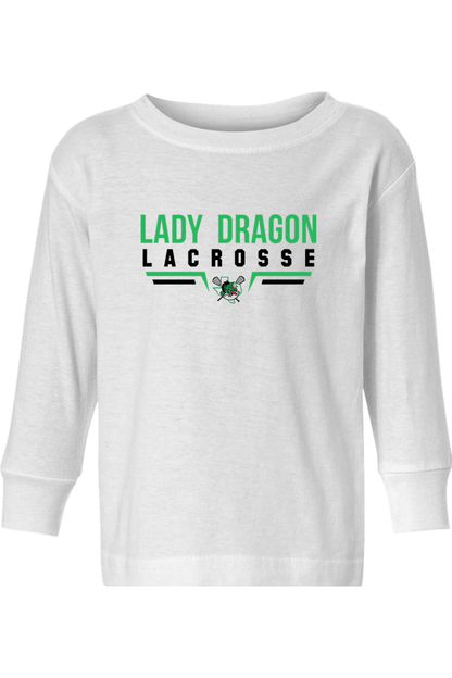 Lady Dragon LC Toddler Long Sleeve T-Shirt Signature Lacrosse