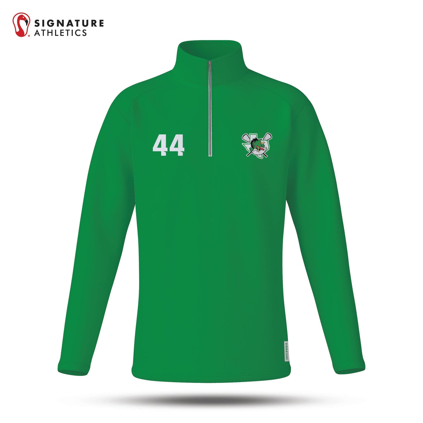 Lady Dragons Lacrosse Women's Player Quarter Zip: LDL Signature Lacrosse