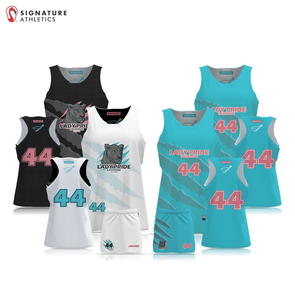 Lady Pride Lacrosse Women's 4 Piece Player Game Package: Lady Pride Purpose 2028 Signature Lacrosse