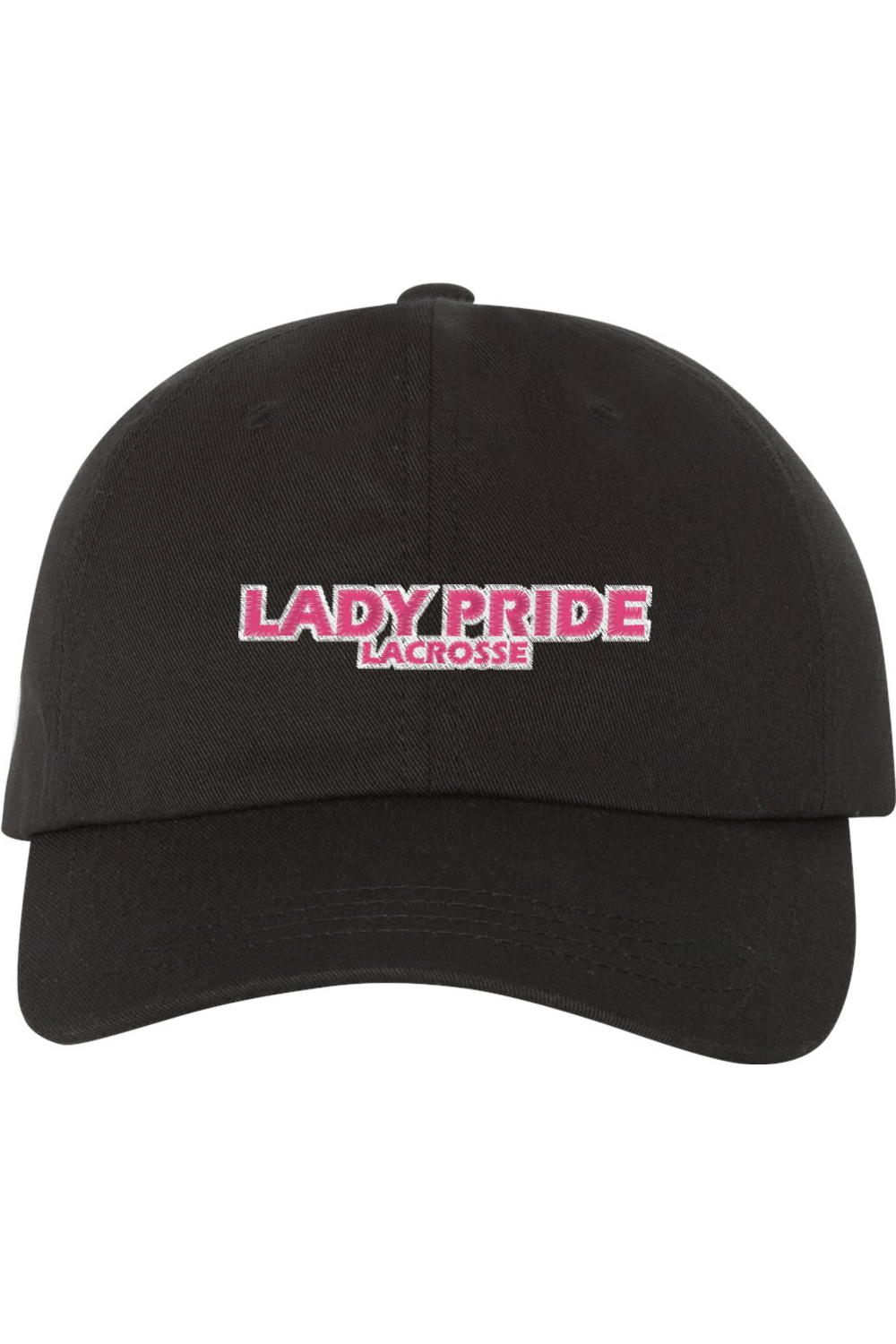 Lady Pride LC Embroidered Dad Hat Signature Lacrosse