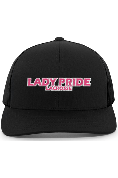 Lady Pride LC Embroidered Trucker Hat Signature Lacrosse