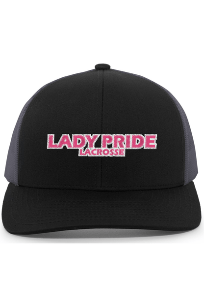 Lady Pride LC Embroidered Trucker Hat Signature Lacrosse