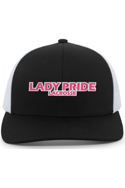 Lady Pride LC Embroidered Trucker Hat Signature Lacrosse