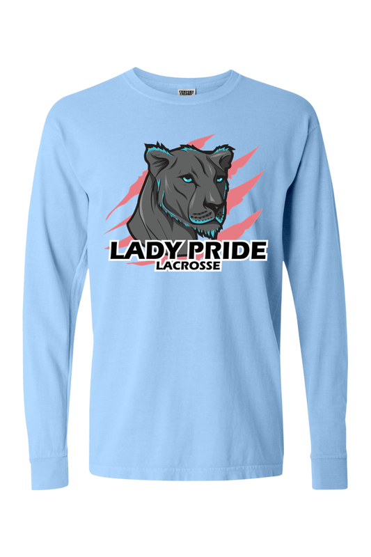 Lady Pride LC Heavyweight Ring Spun Long Sleeve Tee Signature Lacrosse