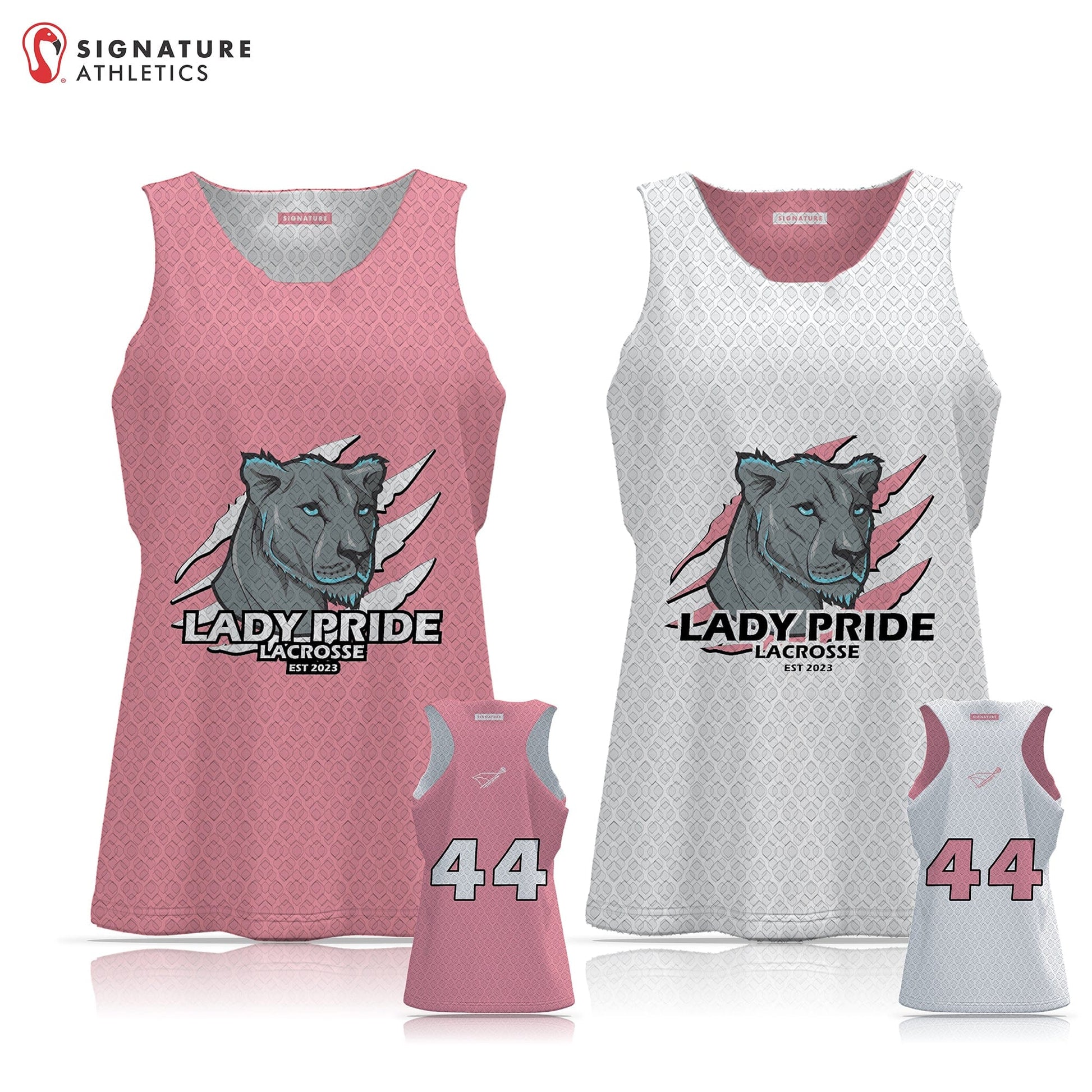 Lady Pride Purpose Women's Reversible Practice Pinnie: Lady Pride Signature Lacrosse