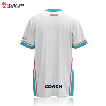 Lady Pride Women's Coaches White Short Sleeve Tech Tee Signature Lacrosse