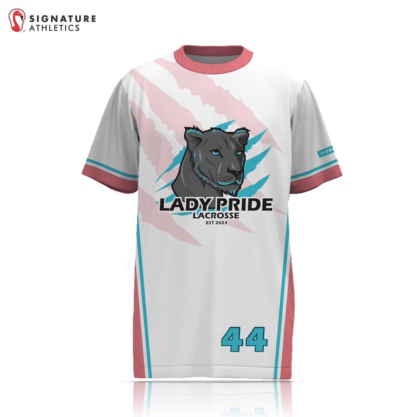 Lady Pride Women's Game Short Sleeve Tech Tee: Lady Pride Signature Lacrosse