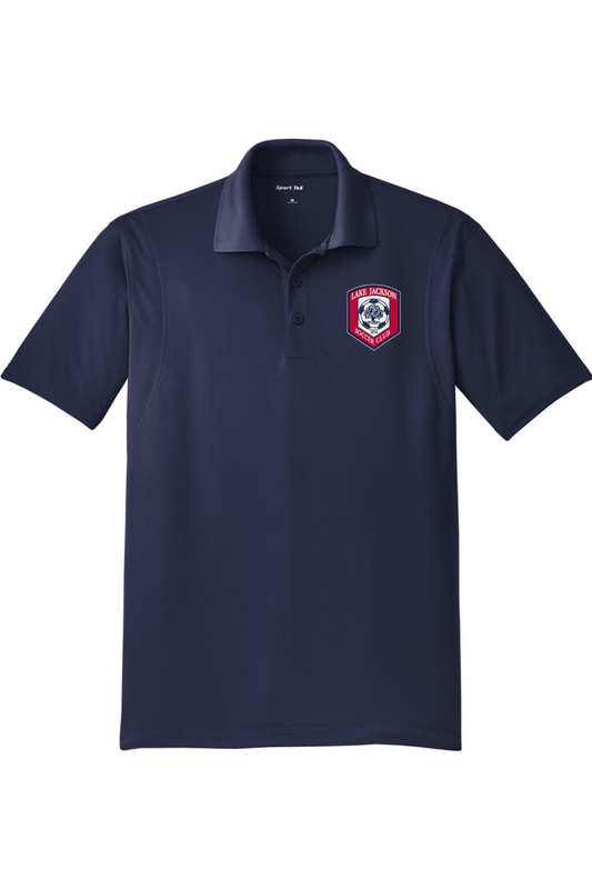 Lake Jackson Soccer Adult Embroidered Athletic Polo Signature Lacrosse
