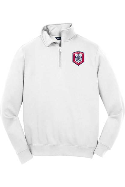 Lake Jackson Soccer Adult Embroidered Quarter-Zip Pullover Signature Lacrosse
