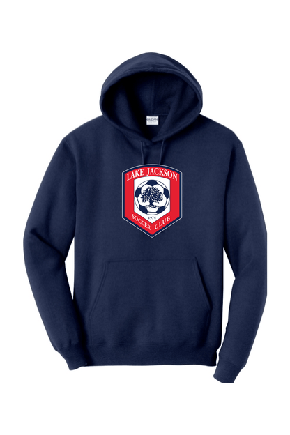 Lake Jackson Soccer Adult Heavyweight Hoodie Signature Lacrosse