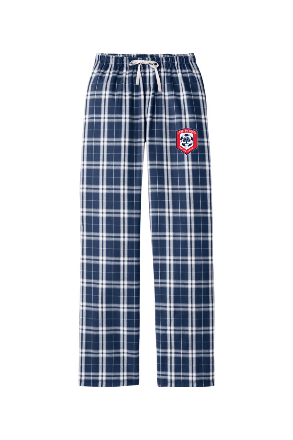 Lake Jackson Soccer Adult Women's Flannel Plaid Pants Signature Lacrosse