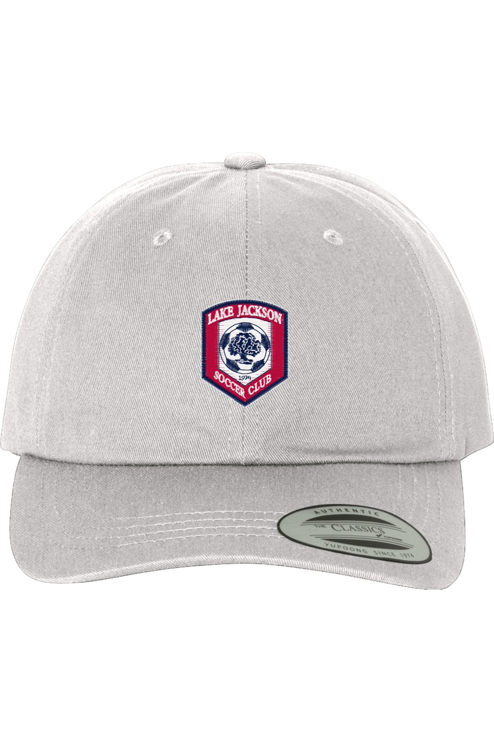 Lake Jackson Soccer Embroidered Dad Hat Signature Lacrosse