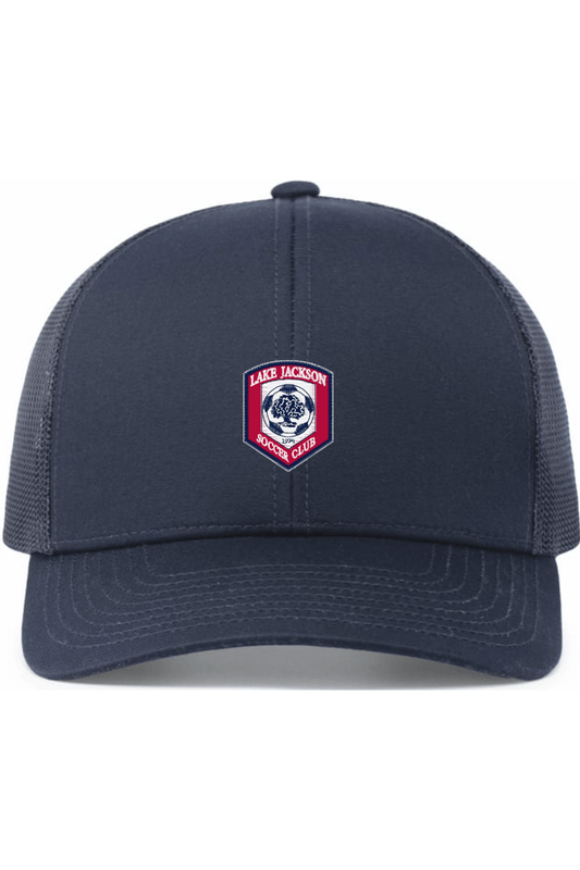 Lake Jackson Soccer Embroidered Trucker Hat Signature Lacrosse