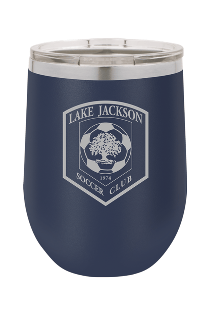 Lake Jackson Soccer Insulated Wine Tumbler Signature Lacrosse