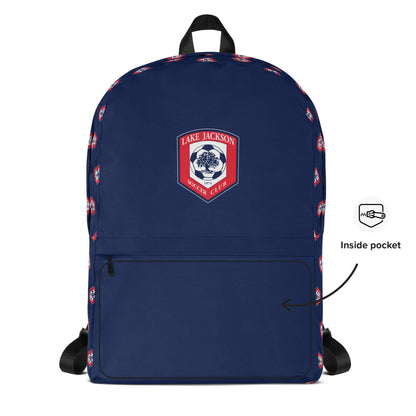 Lake Jackson Soccer Travel Backpack Signature Lacrosse