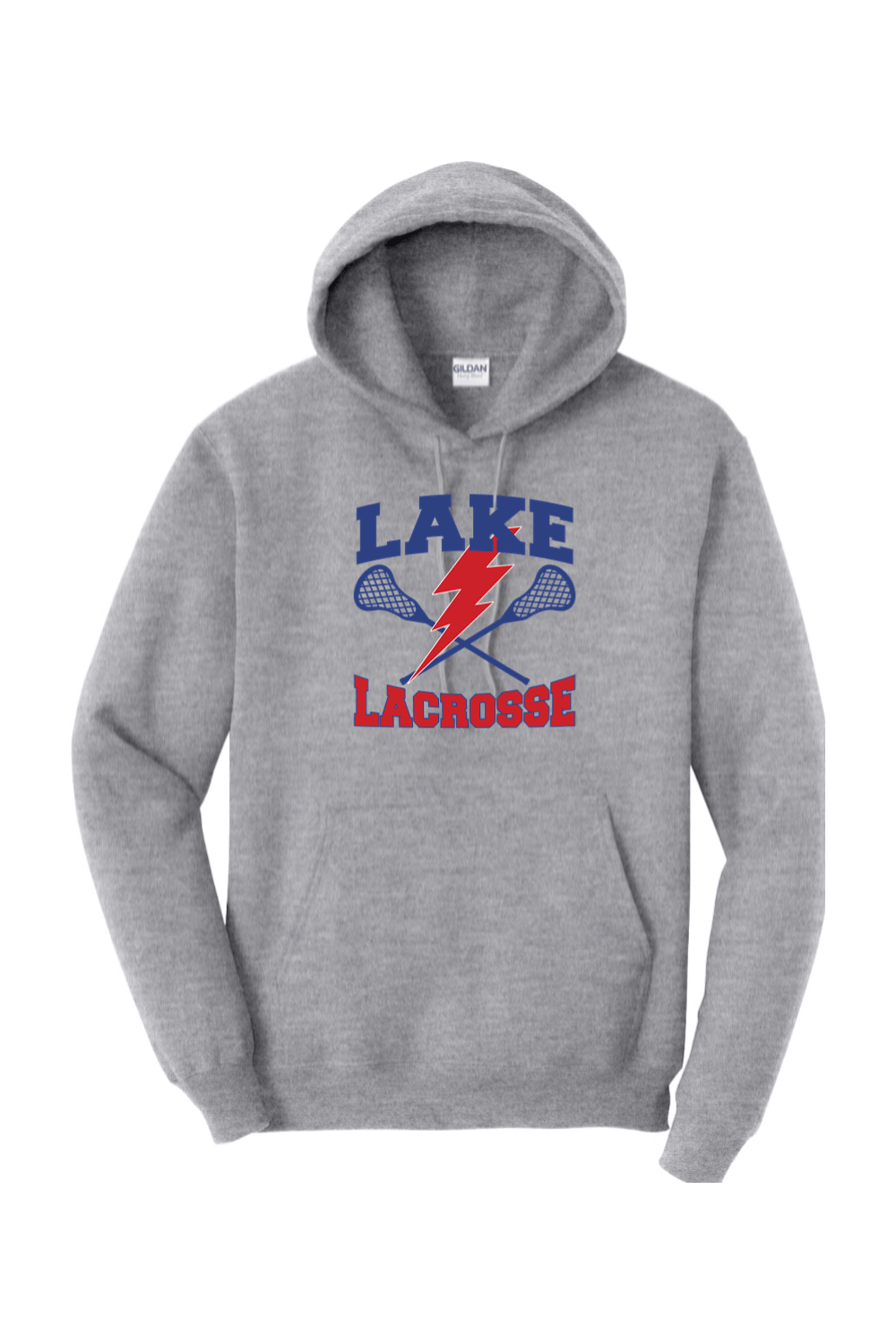 Lake Lacrosse Adult Heavyweight Hoodie Signature Lacrosse