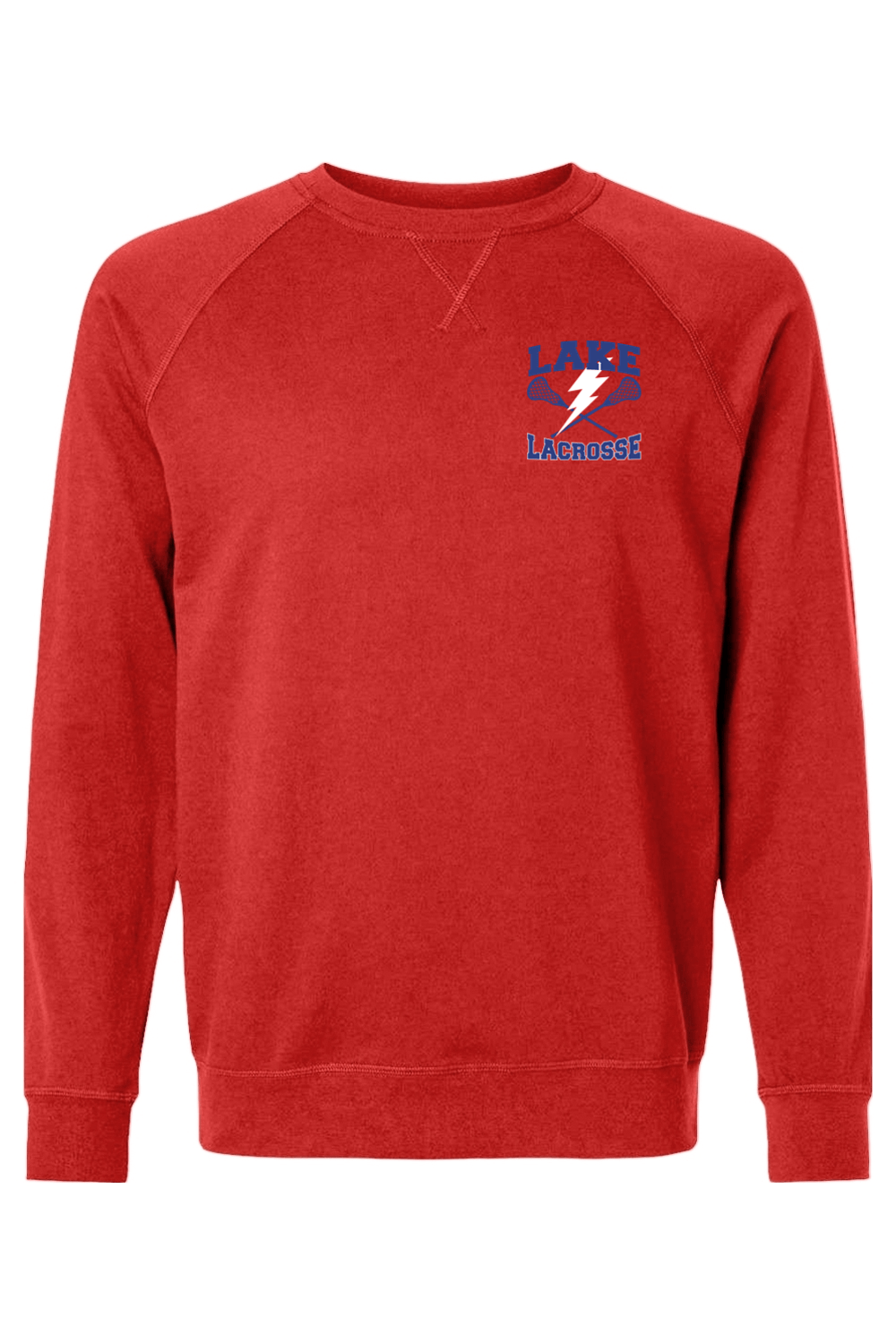Lake Lacrosse Adult Heavyweight Raglan Long Sleeve Signature Lacrosse