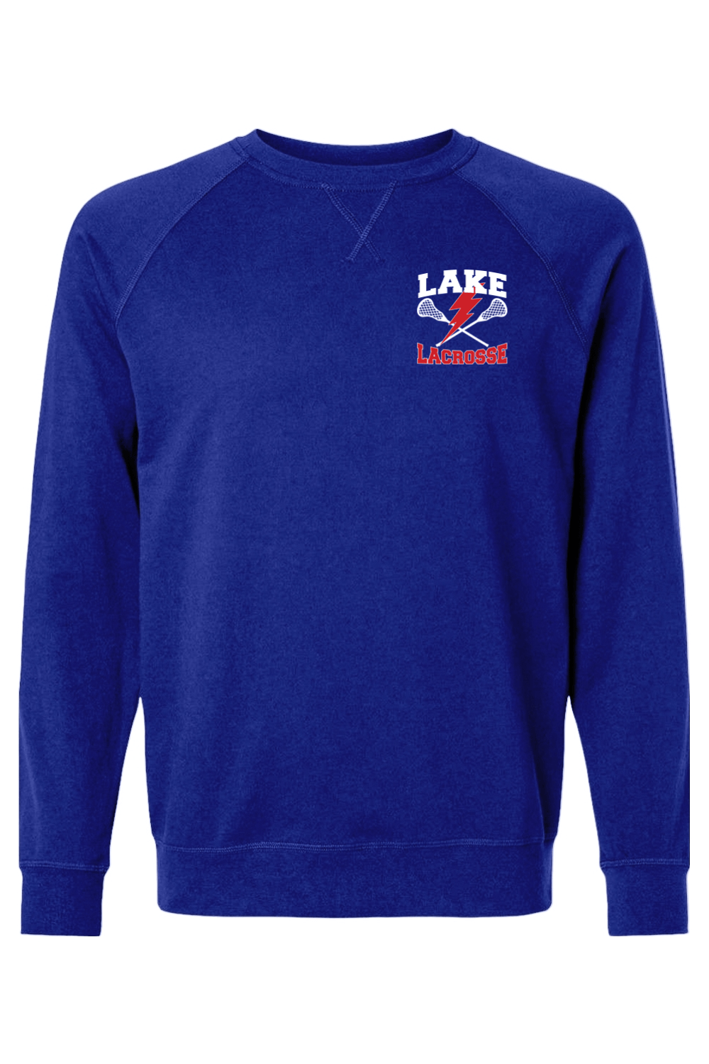 Lake Lacrosse Adult Heavyweight Raglan Long Sleeve Signature Lacrosse