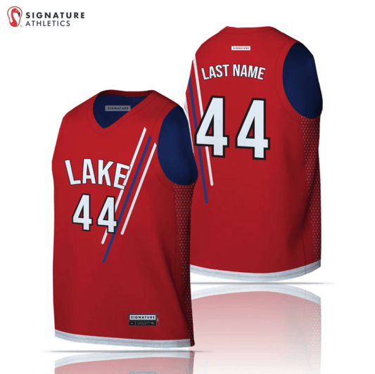 LAKE LACROSSE CLUB Men's Pro Sleeveless Game Reversible Signature Lacrosse