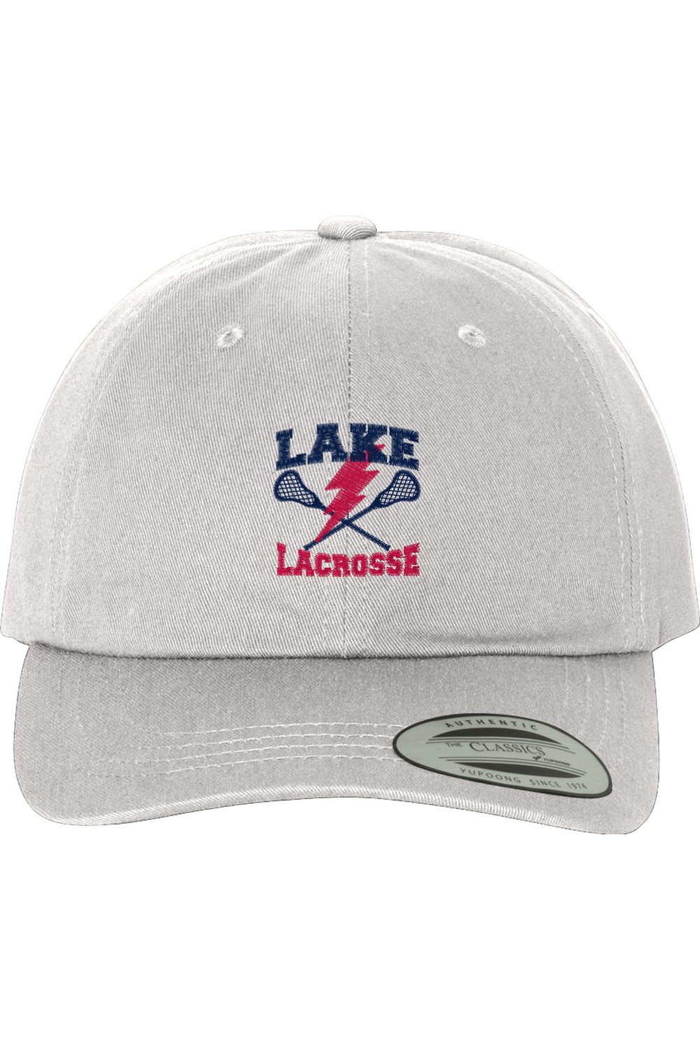 Lake Lacrosse Embroidered Dad Hat Signature Lacrosse