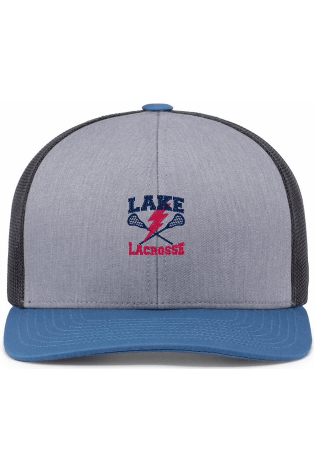 Lake Lacrosse Embroidered Trucker Hat Signature Lacrosse