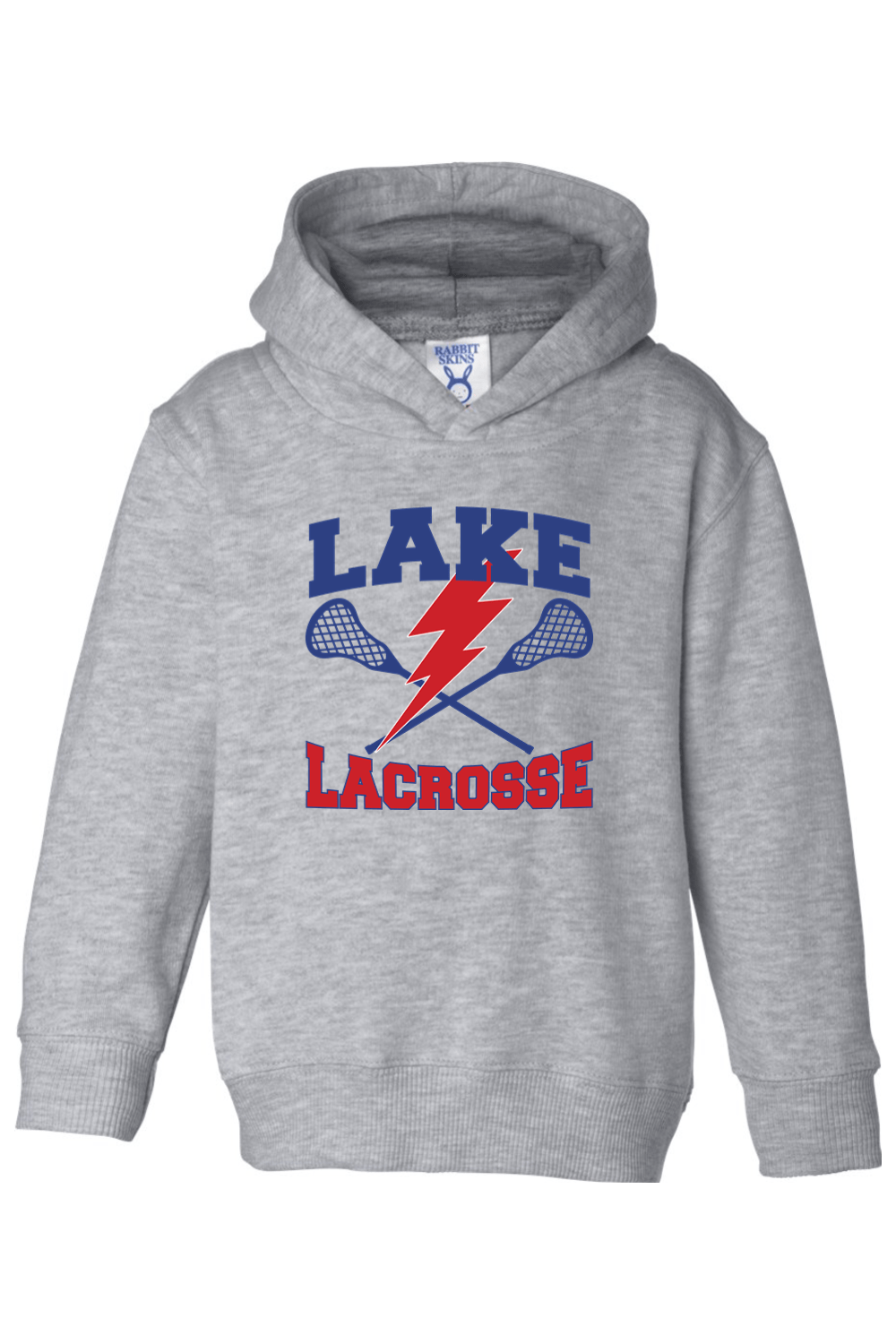 Lake Lacrosse Toddler Fleece Hoodie Signature Lacrosse