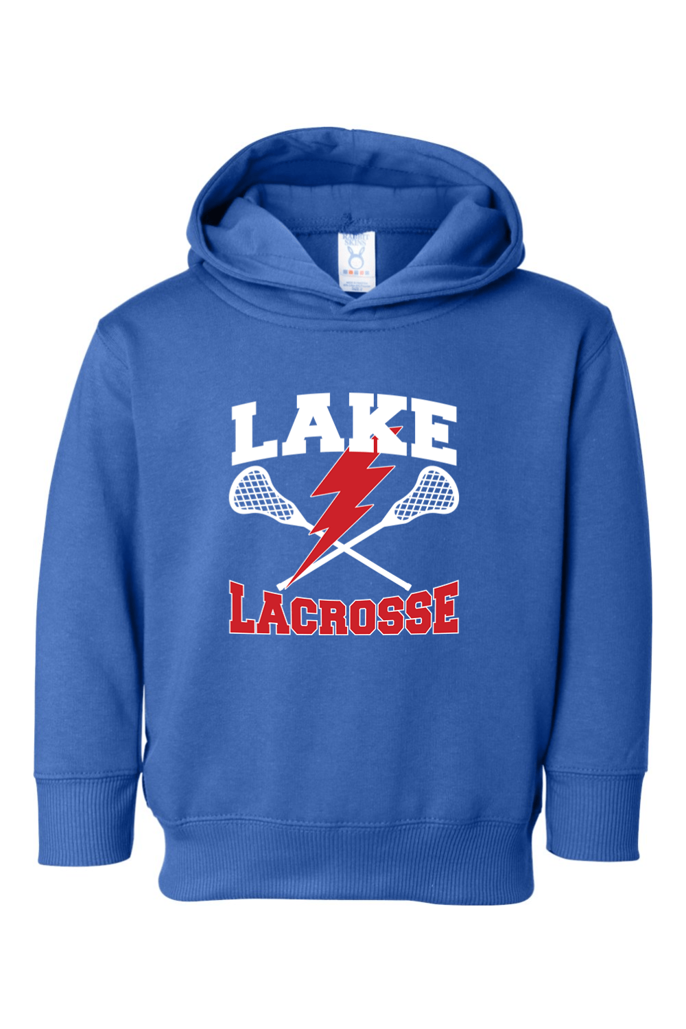 Lake Lacrosse Toddler Fleece Hoodie Signature Lacrosse