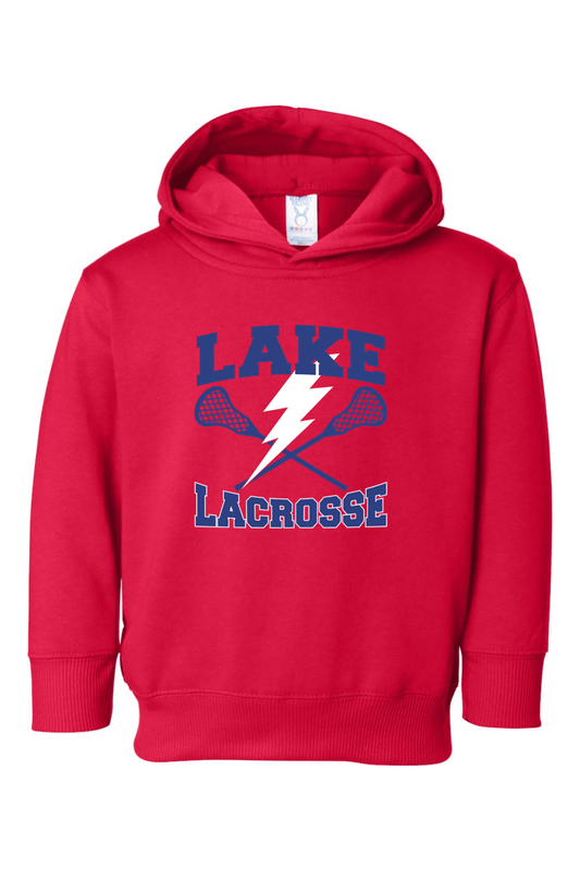 Lake Lacrosse Toddler Fleece Hoodie Signature Lacrosse