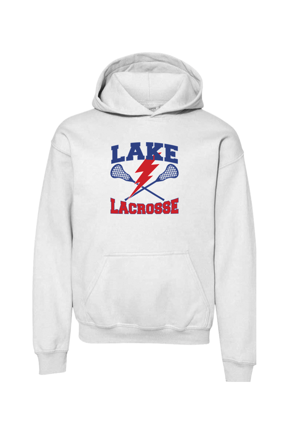 Lake Lacrosse Youth Hoodie Signature Lacrosse