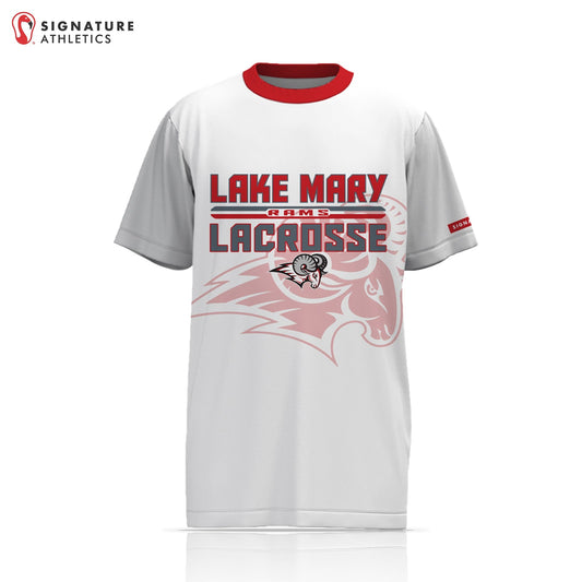 Lake Mary High School Player Light Short Sleeve Shooting Shirt Signature Lacrosse