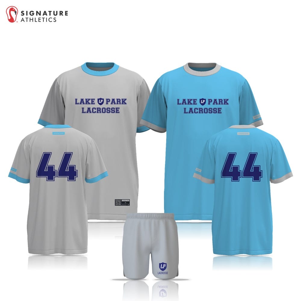 Lake Park High School Men's 3 Piece Player Package Signature Lacrosse