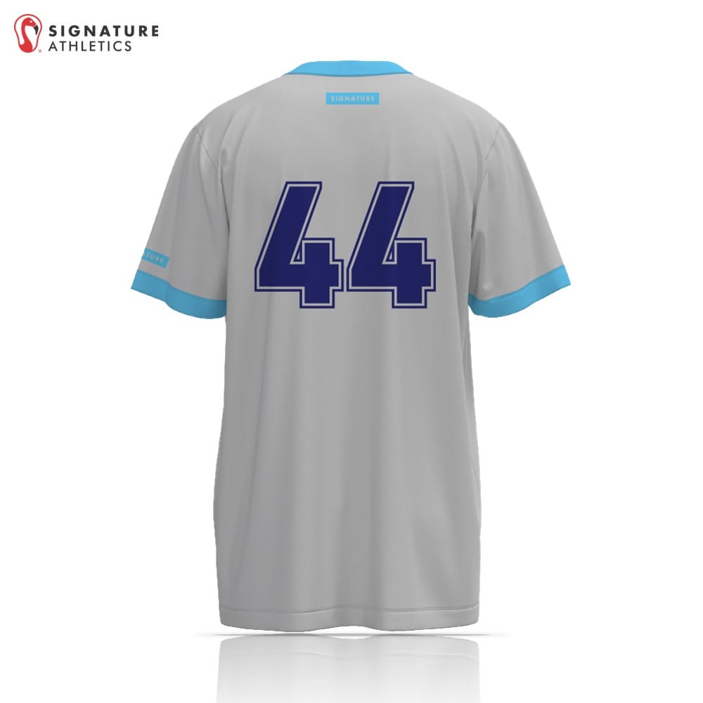 Lake Park High School Men's Player Short Sleeve Tech Tee Grey Signature Lacrosse
