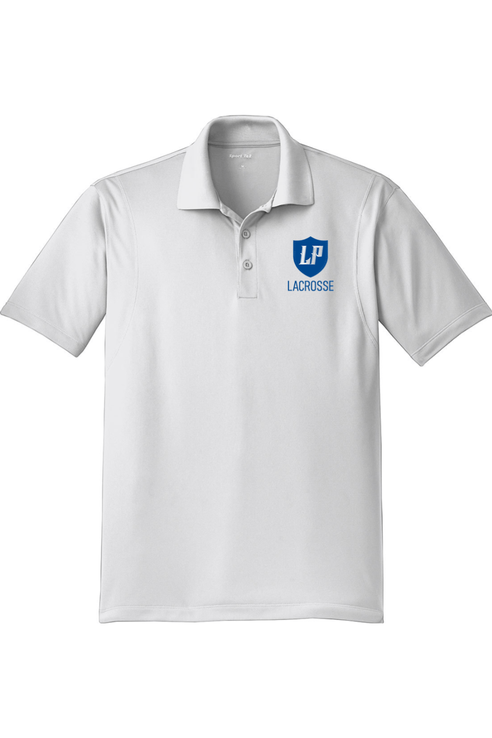 Lake Park Lacrosse Adult Embroidered Athletic Polo Signature Lacrosse