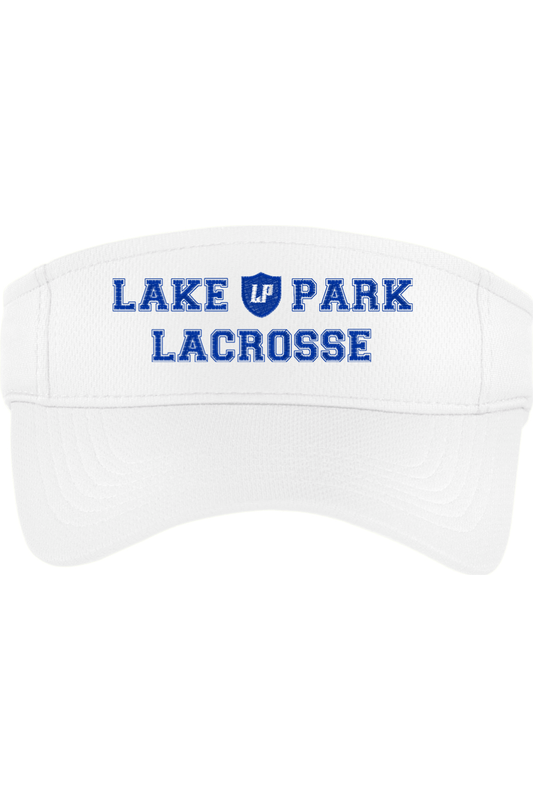 Lake Park Lacrosse Embroidered Visor Signature Lacrosse
