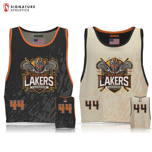 Lakeland Lakers Men's Reversible Practice Pinnie: U12 Signature Lacrosse