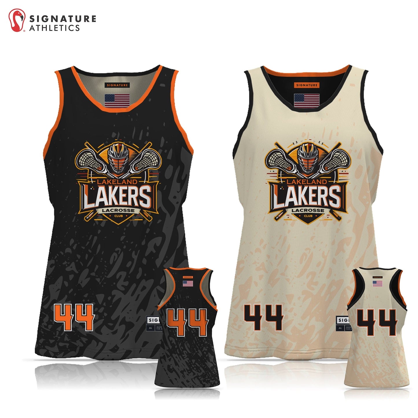 Lakeland Lakers Women's 3 Piece Player Game Package Signature Lacrosse