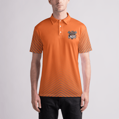 Lakeland LL Adult Sublimated Athletic Polo Signature Lacrosse