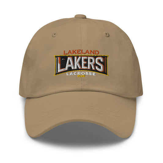 Lakeland LL Embroidered Dad Hat Signature Lacrosse