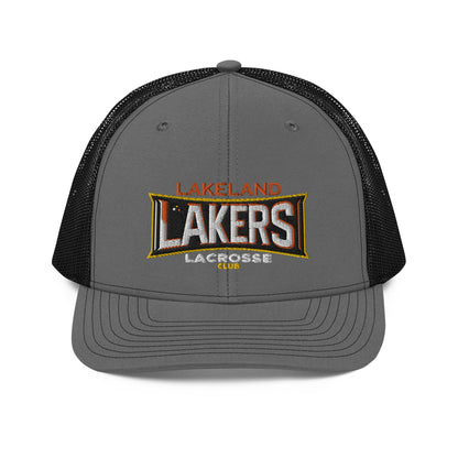 Lakeland LL Embroidered Trucker Hat Signature Lacrosse