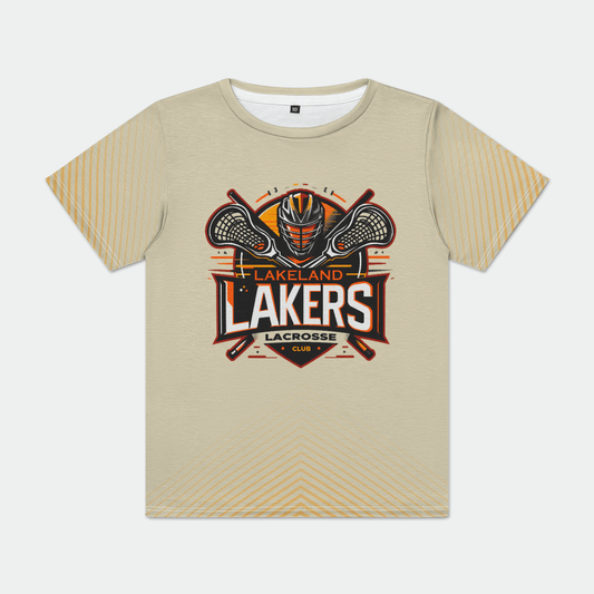 Lakeland LL Youth Sublimated Athletic T-Shirt Signature Lacrosse