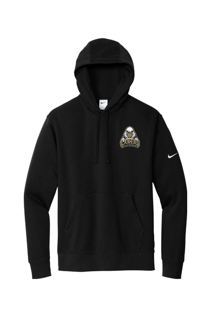 Lakers Lacrosse Embroidered Nike Club Fleece Sleeve Swoosh Pullover Hoodie Signature Lacrosse