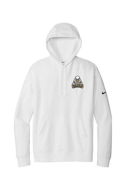 Lakers Lacrosse Embroidered Nike Club Fleece Sleeve Swoosh Pullover Hoodie Signature Lacrosse