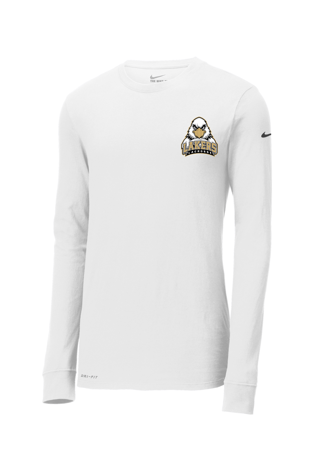 Lakers Lacrosse Nike Dri-FIT Cotton/Poly Long Sleeve Tee Signature Lacrosse