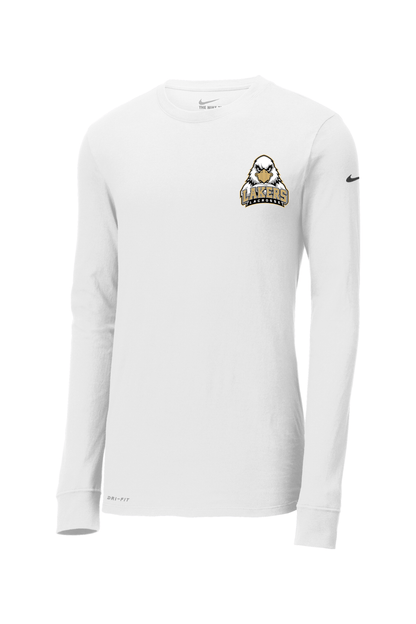 Lakers Lacrosse Nike Dri-FIT Cotton/Poly Long Sleeve Tee Signature Lacrosse