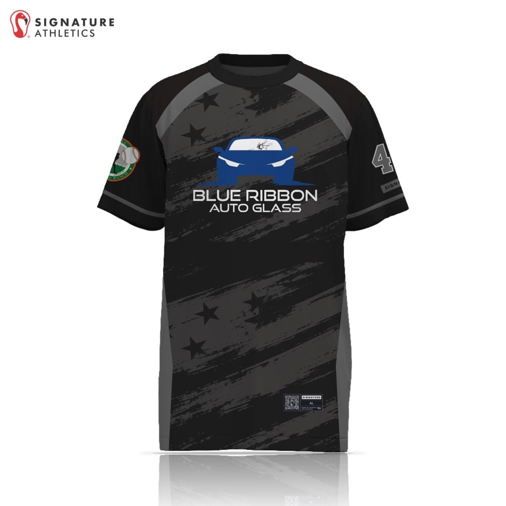 Lakewood Ranch Little League Blue Ribbon Short Sleeve Tech Tee Signature Lacrosse