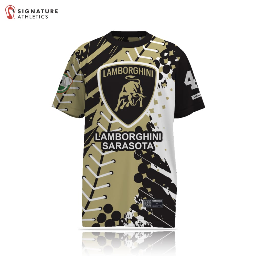 Lakewood Ranch Little League Lamborghini Short Sleeve Tech Tee Signature Lacrosse
