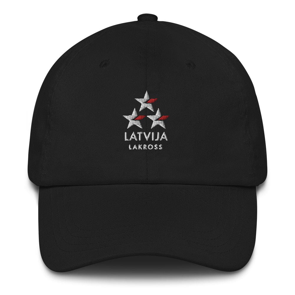 Latvija Lakross Adult Dad Hat Signature Lacrosse