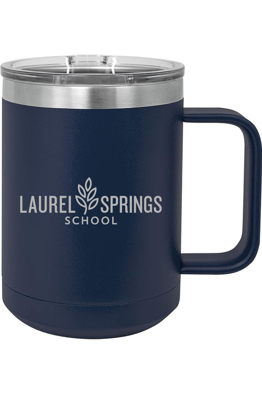 Laurel Spring 15oz Instulated Coffee Mug Signature Lacrosse