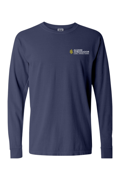 Laurel Spring Alumni Ambassador Comfort Colors Ringspun Long Sleeve T-Shirt Signature Lacrosse
